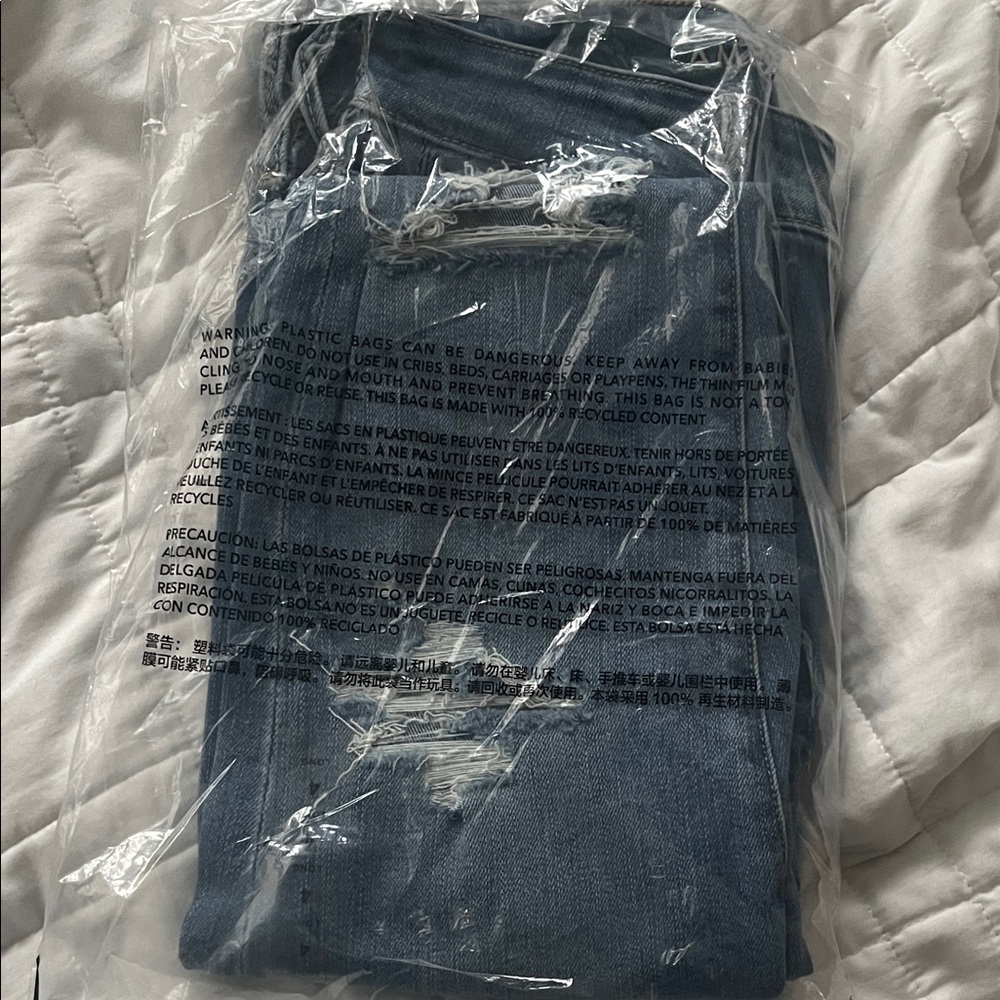 American Eagle Blue Jeans (size 4 long) - Picture 5 of 5